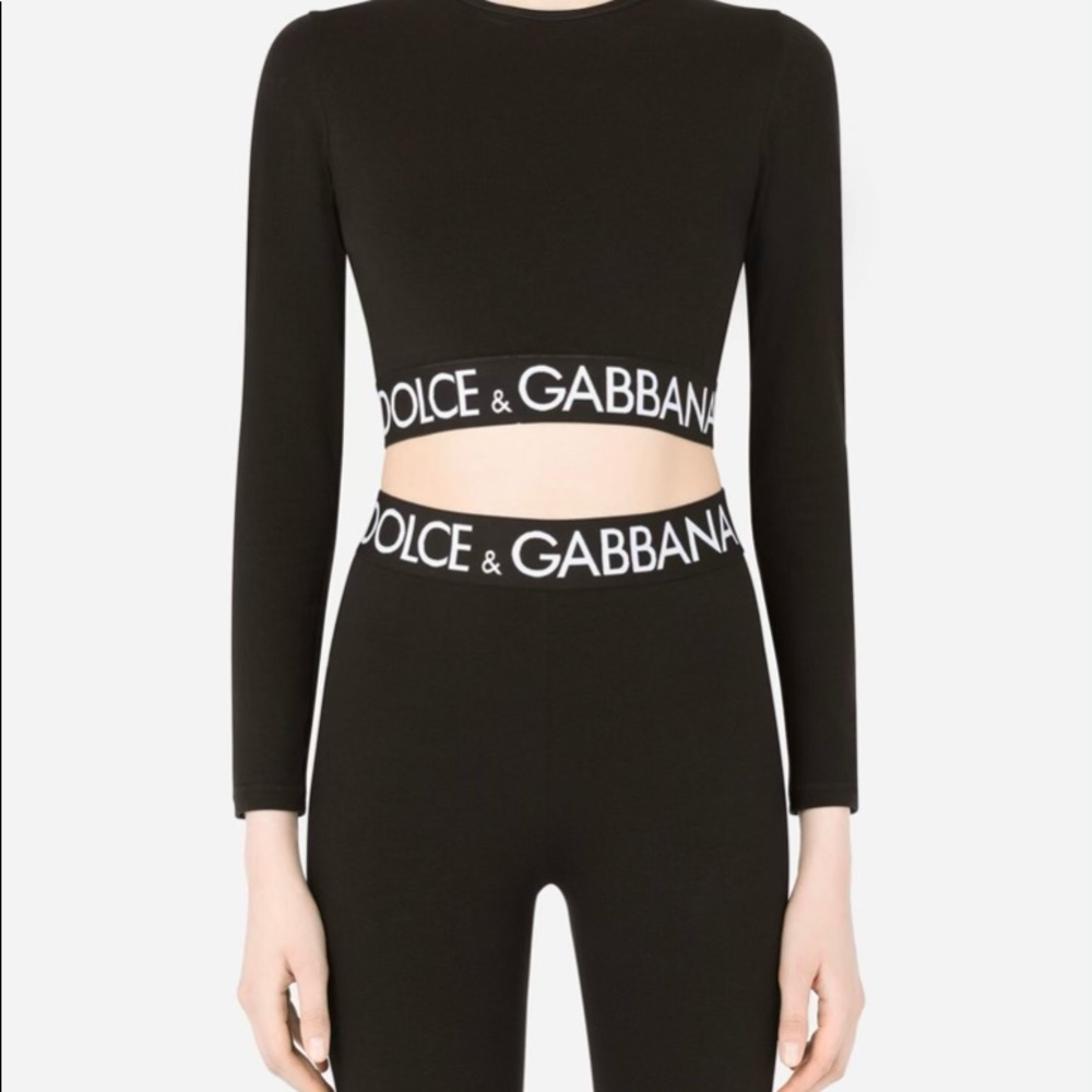 Dolce and Gabbana yoga set